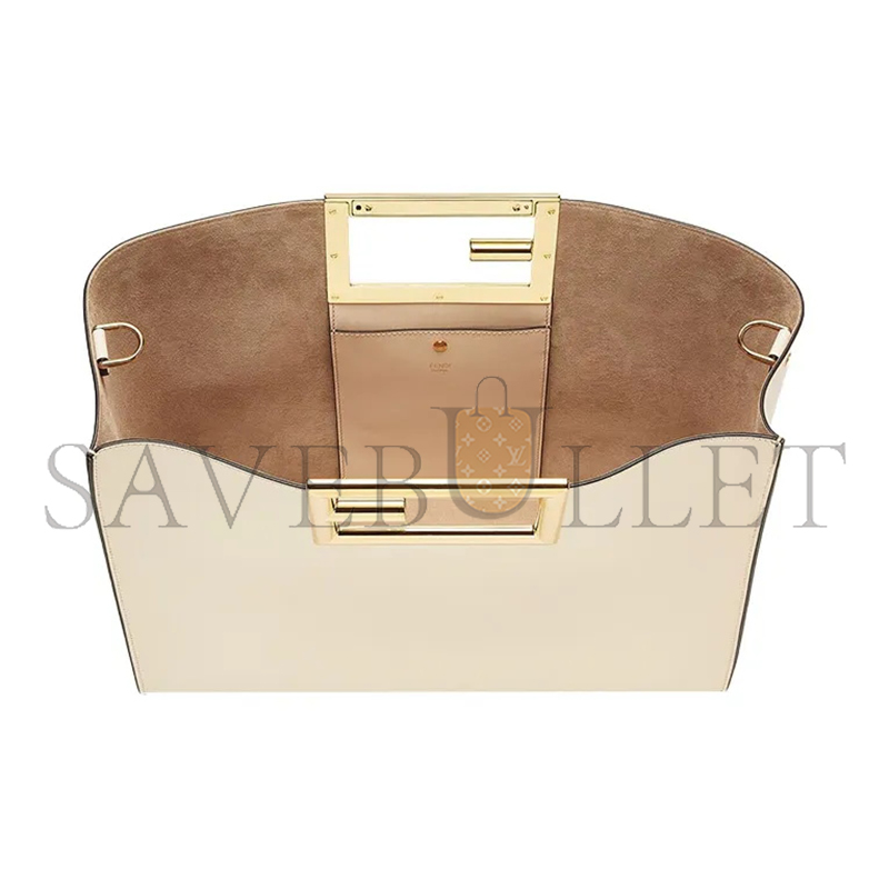 FENDI VITELLO KING MEDIUM FENDI WAY TOTE CAMELIA 8BH391AAIWF0VWM (40*29*17cm)